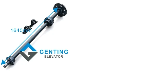 Hitachi escalator handrail gear drive shaft Hitachi escalator handrail gear drive shaft